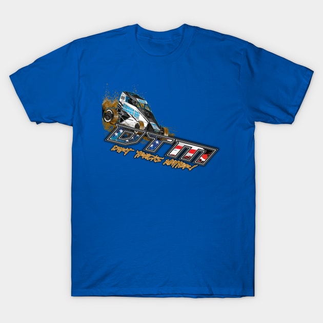 dirt racing apparel T-Shirt by Artslave Custom Car Art